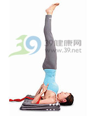 经典瑜伽 肩立式修身动作