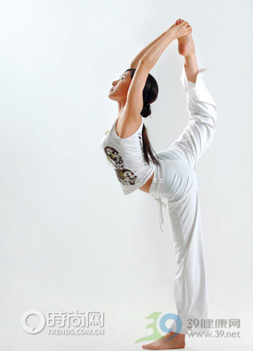 瑜伽体式：单腿平衡式