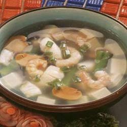 豆腐虾汤